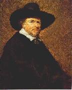 Gerard ter Borch the Younger Bildnis des Malers van Goyen oil painting